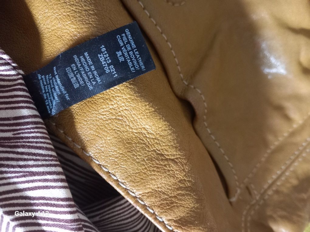 Fossil torebka vintage skóra bydlęca
