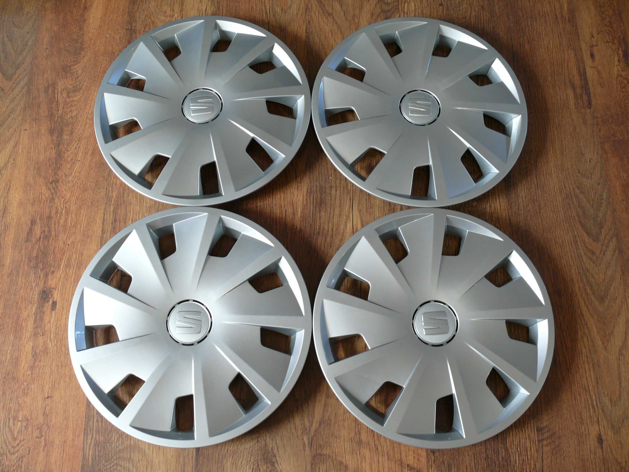 SEAT LEON 3 Oryginalne Kołpaki 5x112 - Komplet