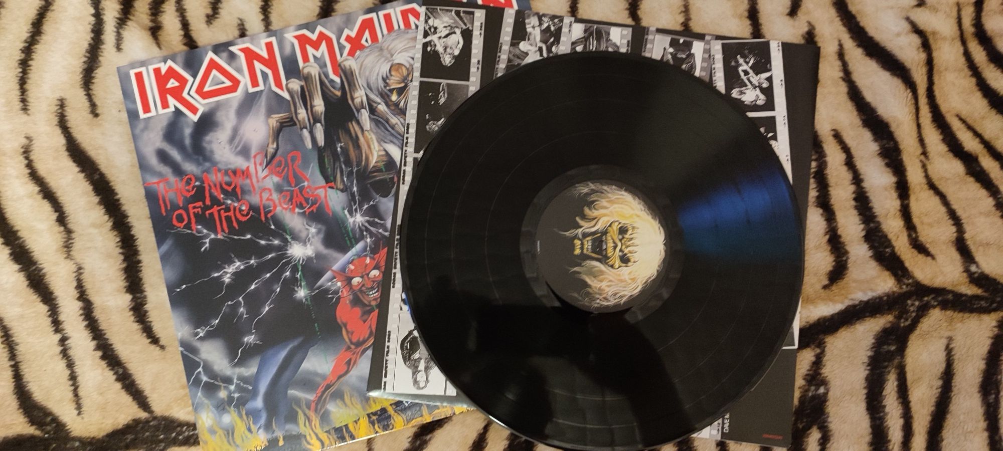Lp The Numer of the Beast Iron Maiden