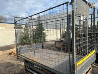 kosz metalowy transportowy składany gitterbox 210x120cm