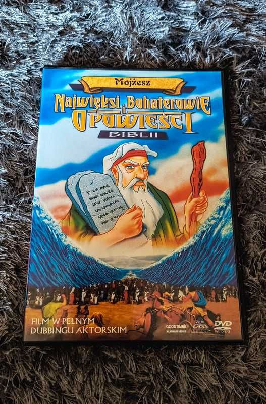 Dvd Najwięksi Bohaterowie i Opowieści z Biblii stan idealny