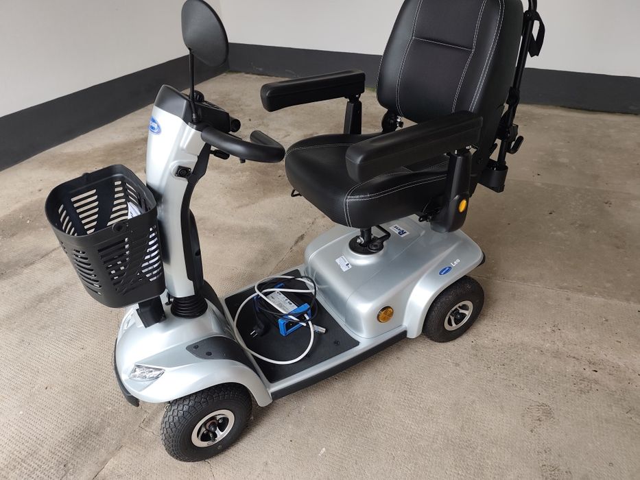 Elektryczny Invacare Leo, wózek inwalidzki solidny 6km/h Jak Nowy