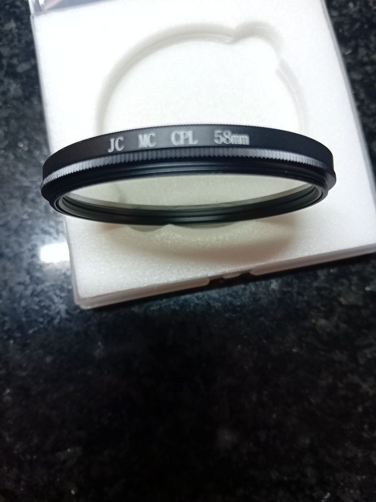 Filtro polarizador  CPL 58mm
