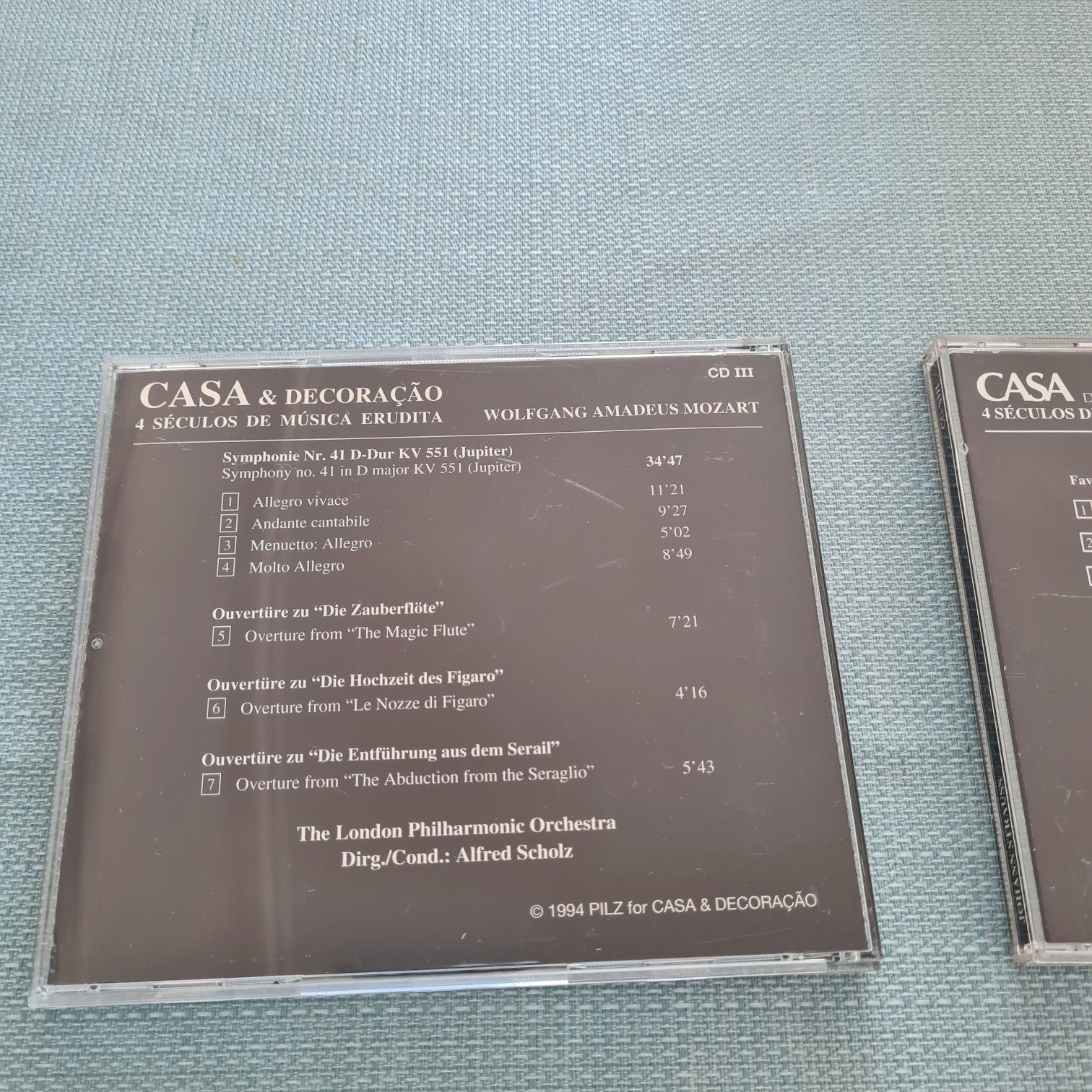 7 CDs de música clássica
