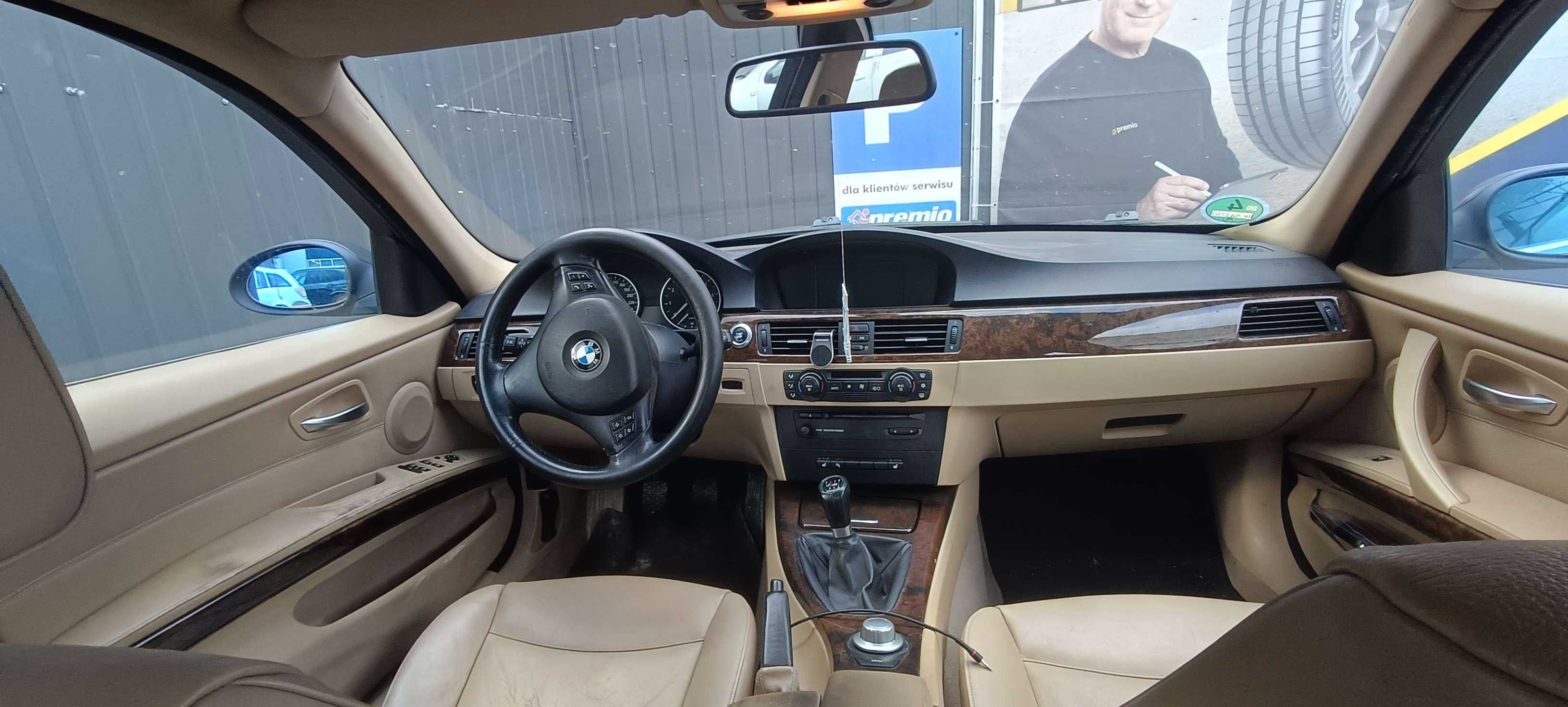 BMW E90 2005r N52B25 uszkodzony silnik