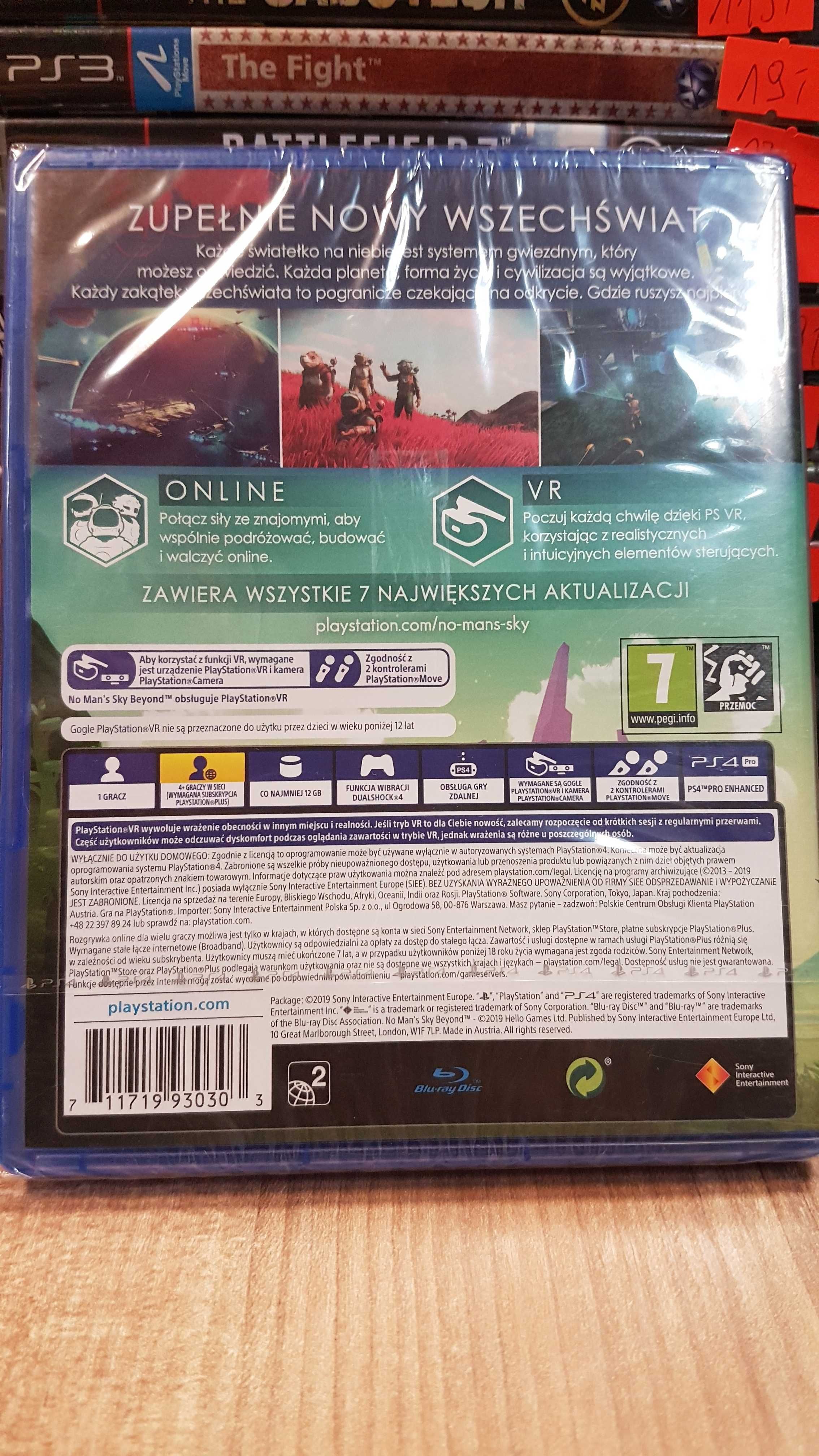 No Man's Sky PS4 Beyond Sklep Wysyłka Wymiana