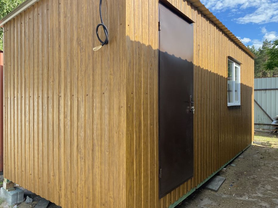 Побутівка вагончик битовка дачні сплаві прорабські