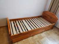 Łóżko pojedyncze drewniane 90x200