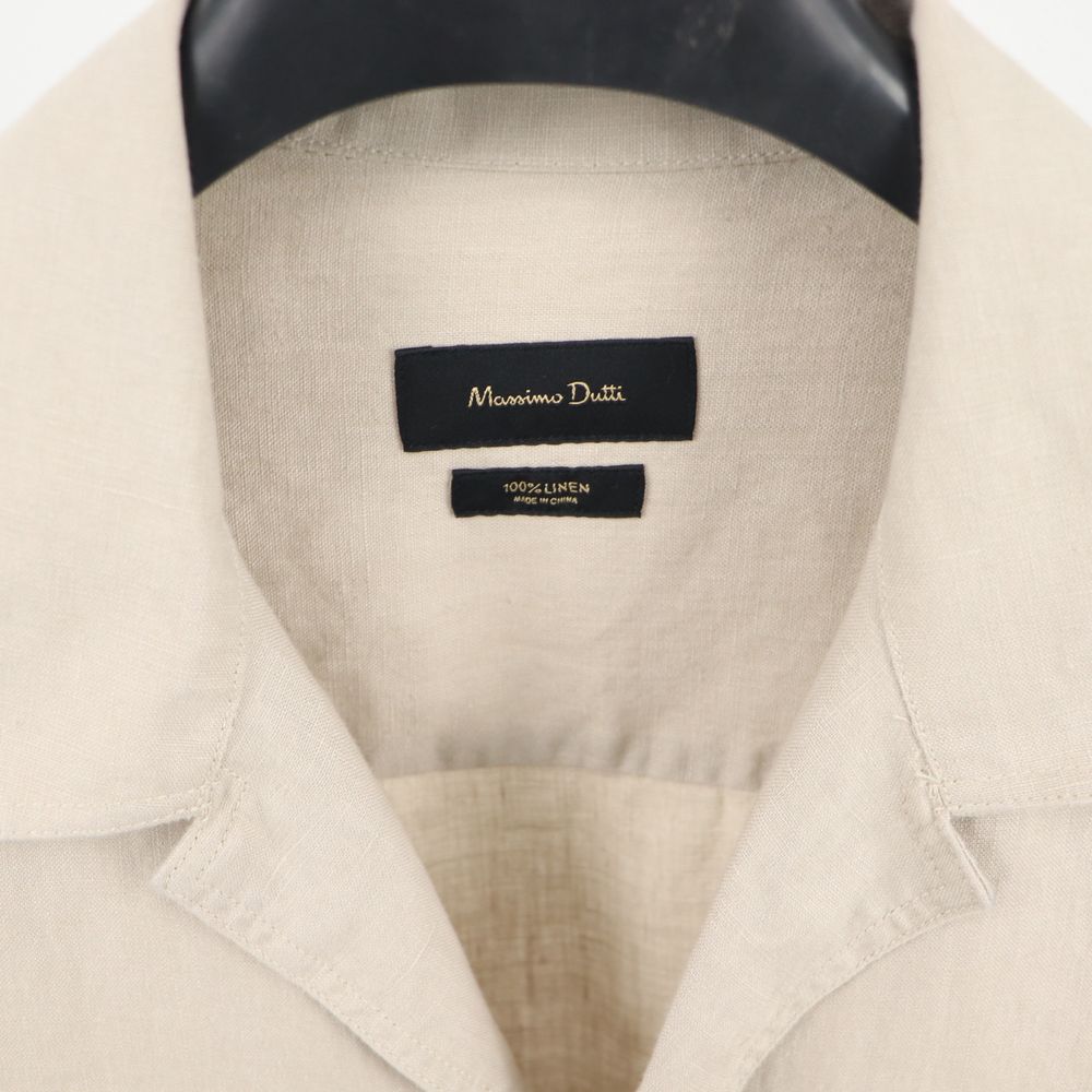 Чоловіча Лляна Куртка / Овершот Massimo Dutti
