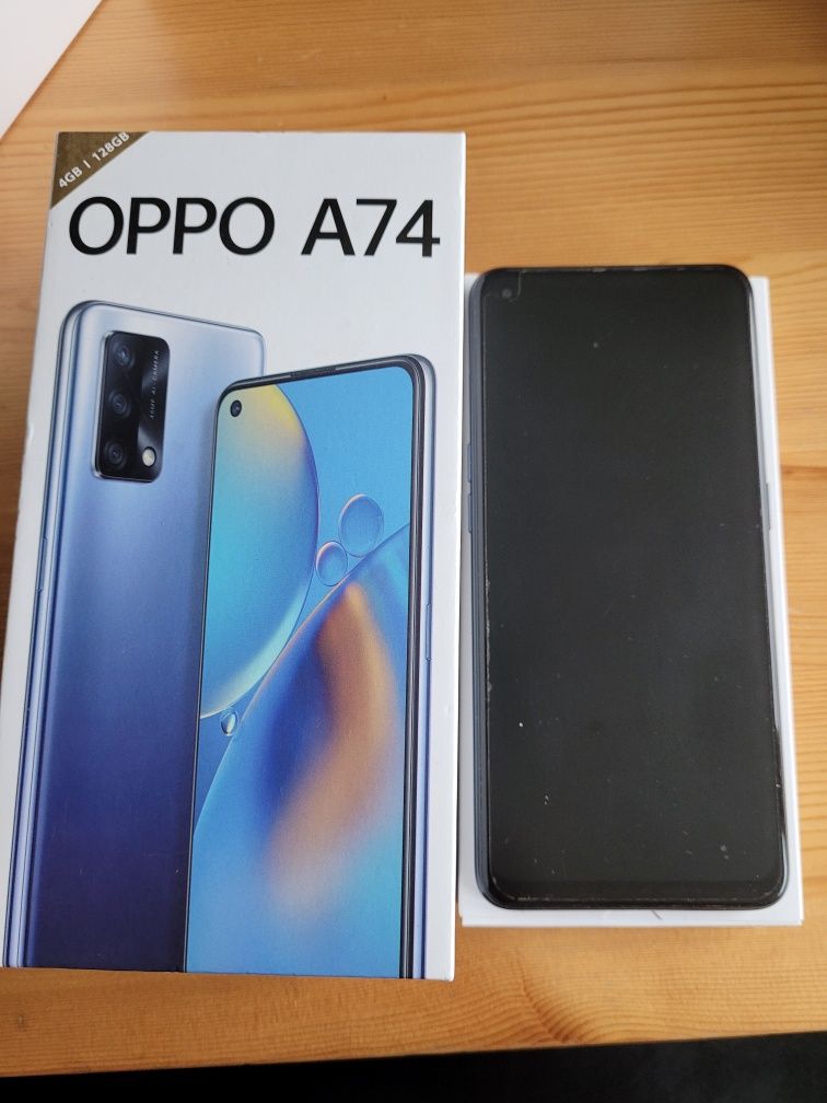 Telefon OPPO A74 czarny