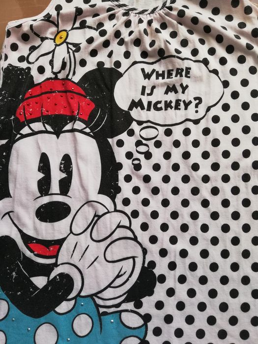 Para DAR!!! ORIGINAL DISNEY Camisola MINNIE de menina. 
100% algodão.