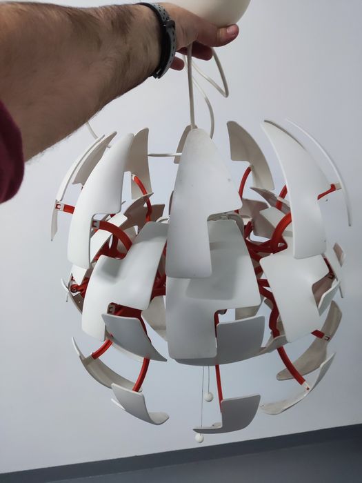 Candeeiro suspenso ikea abertura regulável