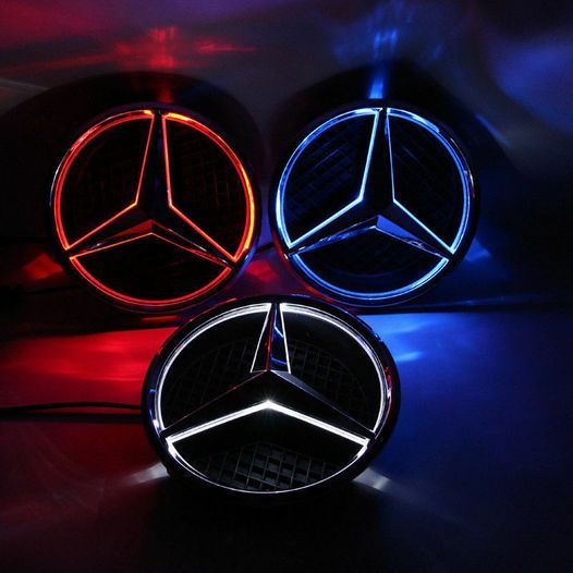 Estrela Mercedes C/Iluminação Led