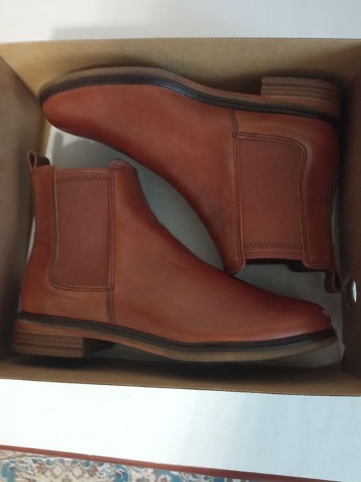 Шкіряні Челсі Clarks . Р. 40