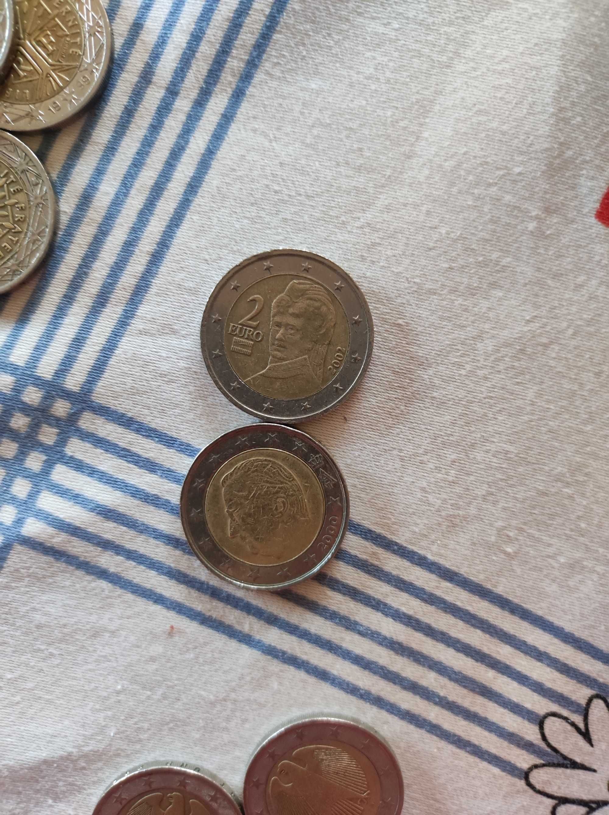 Moedas raras 2 euros pra venda