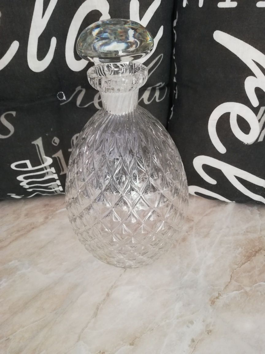 Karafka szklana 1L PRL