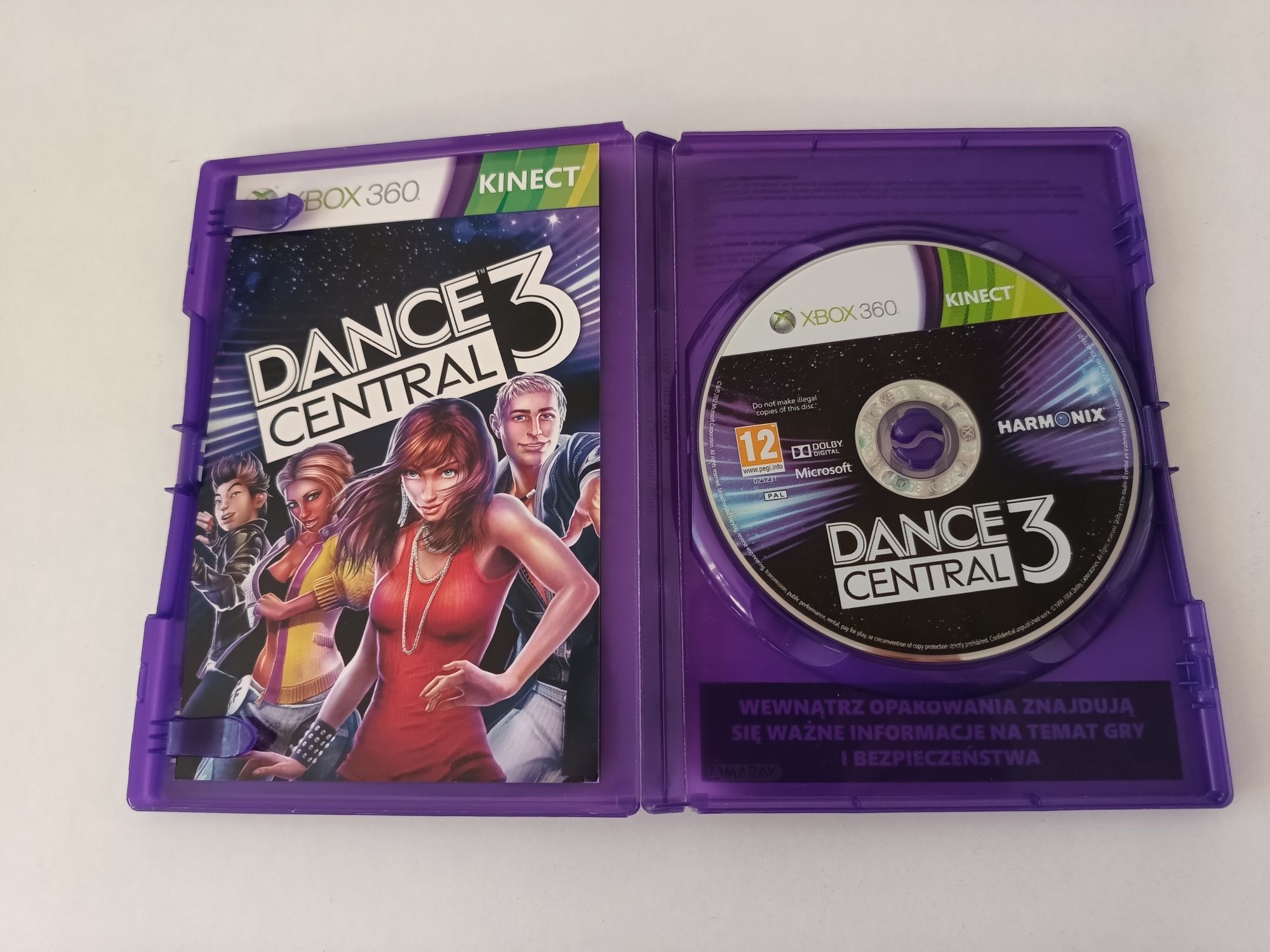 Gra Xbox 360 KINECT DANCE Central 3