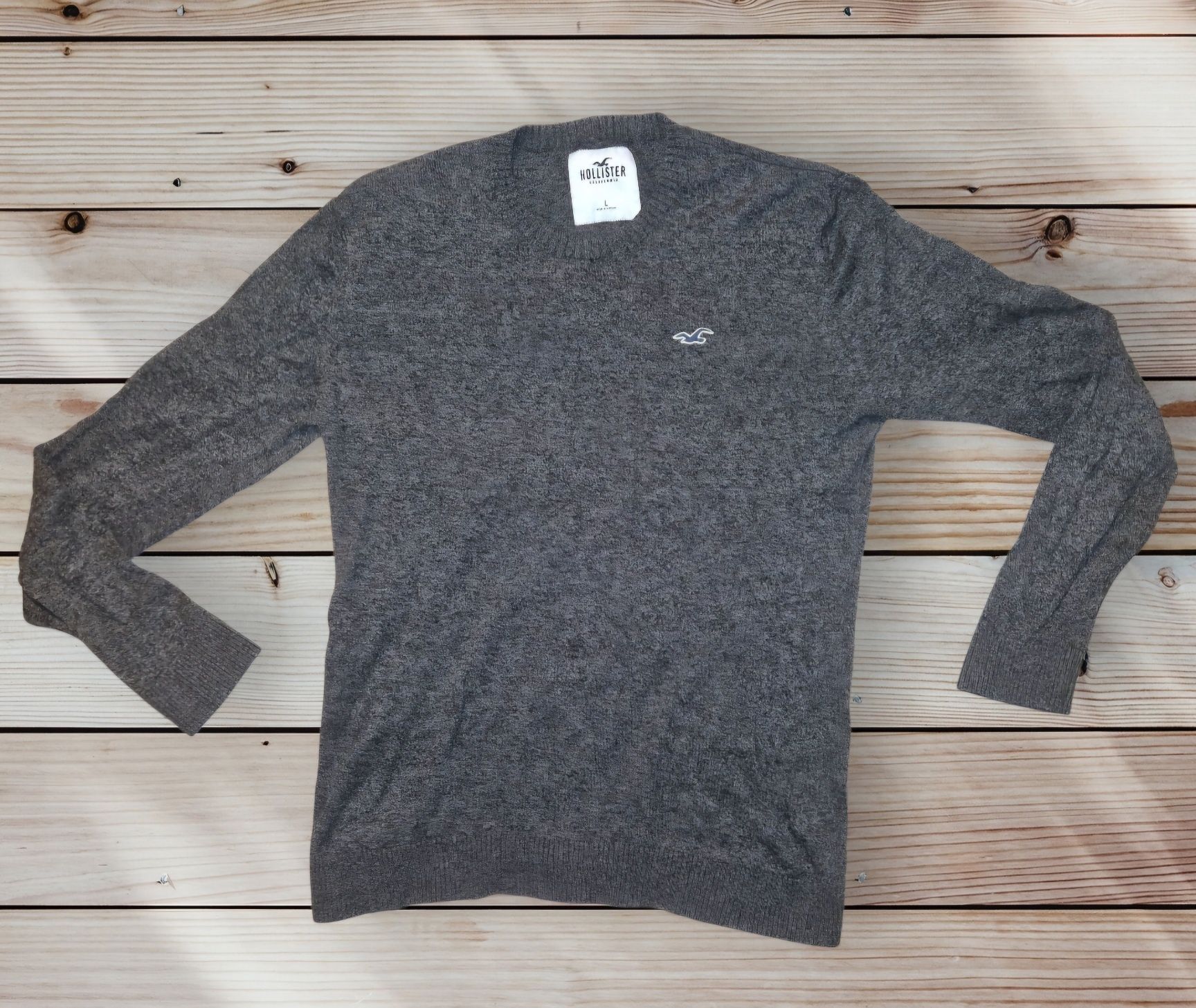 Hollister sweter męski klasyczny styl i komfort roz M/L