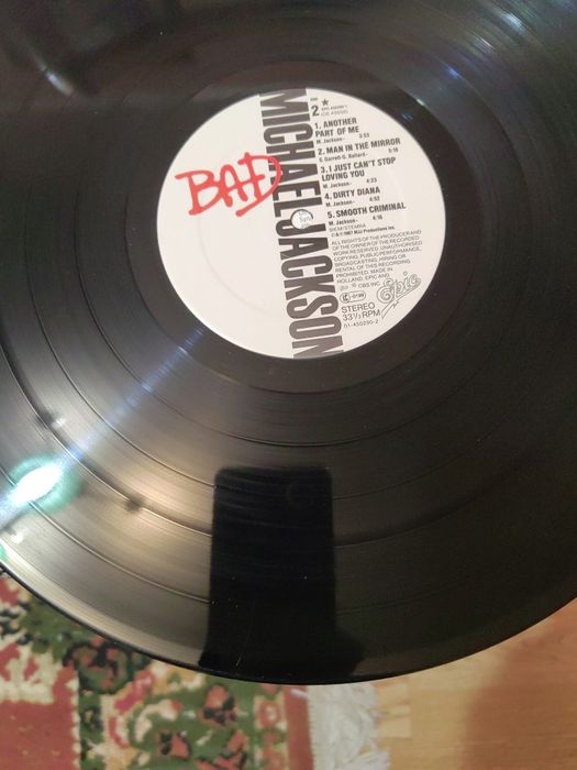 Michael Jackson - Bad, album winylowy