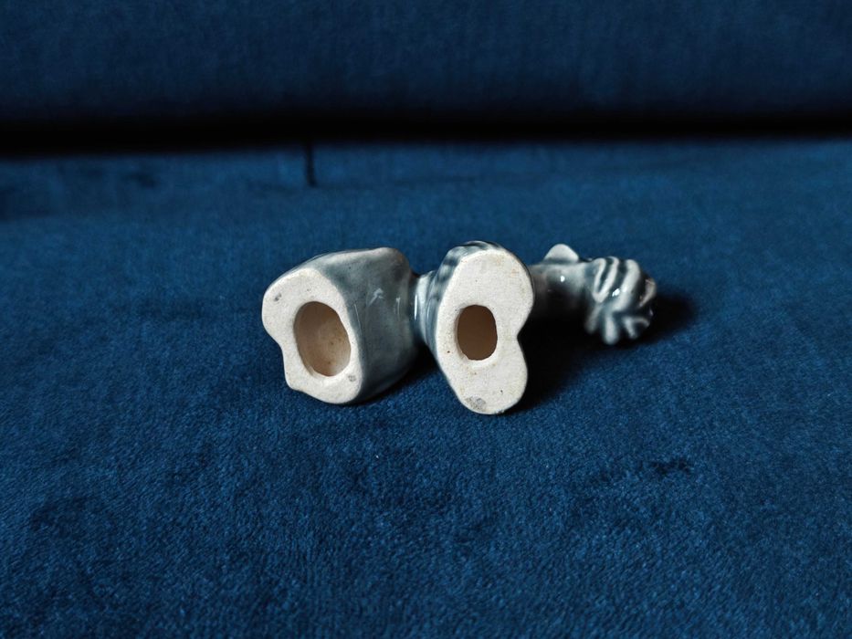 Figurka ceramika porcelana pies terier sznaucer Kuka Wojciech Rydz