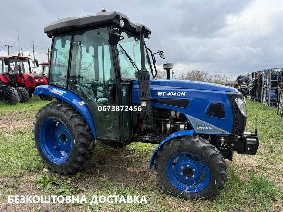 Мінітрактор JINMA 404СN Джинма Двигун KM 490 BT Передній міст ведучий