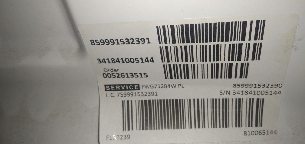 Pralka Whirlpool FWG71284W z transportem
