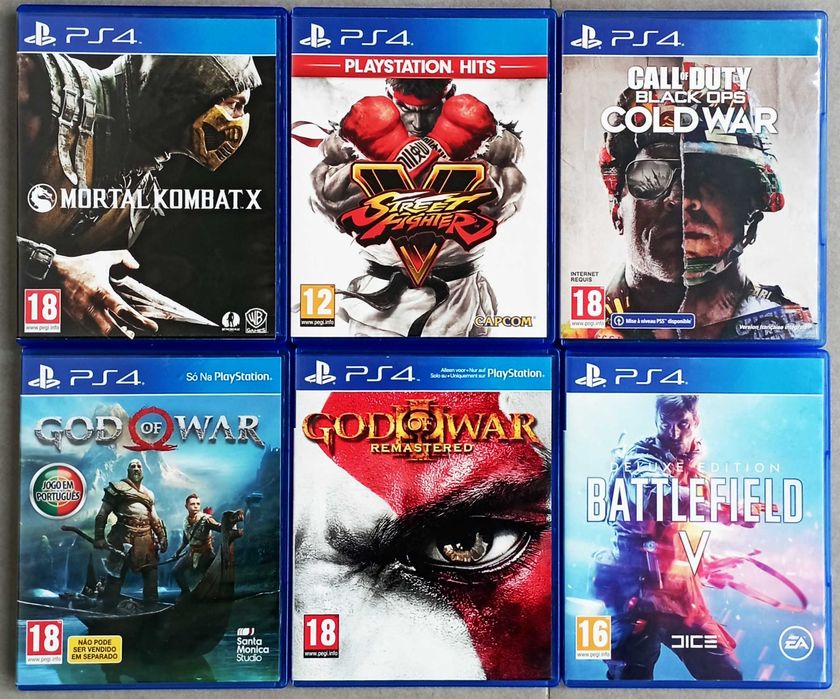 Jogos Playstation 4 (PS4)