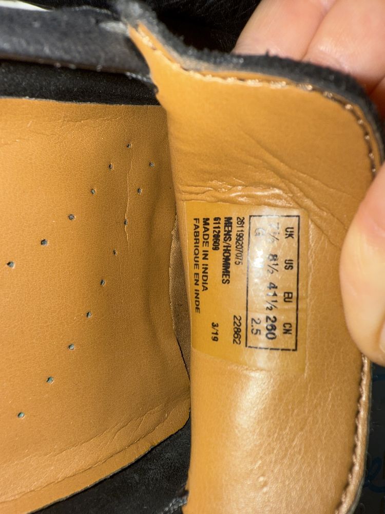 Мокасіни шкіряні Clarks