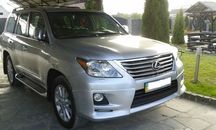 Обвес Lexus LX570 F-Sport До-рестайл, накладки бампера, накладка, губа