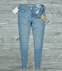 LEVIS 710 Super Skinny Spodnie Jeansy W27 L32