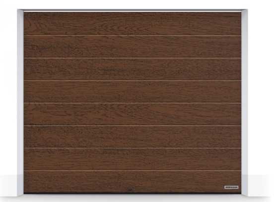 Hormann Brama Segmentowa 2500 x 2125 M Dark Oak Od Ręki
