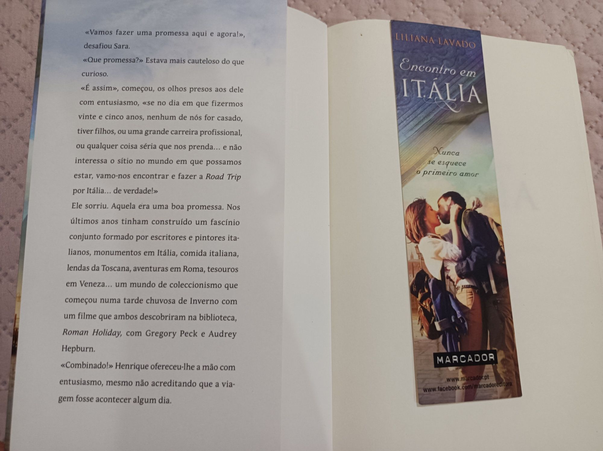 Encontro em Itália - romance de Liliana Lavado