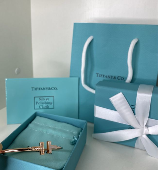 Tiffany браслет для дівчини | Рожеве золото | Браслет Тіффані