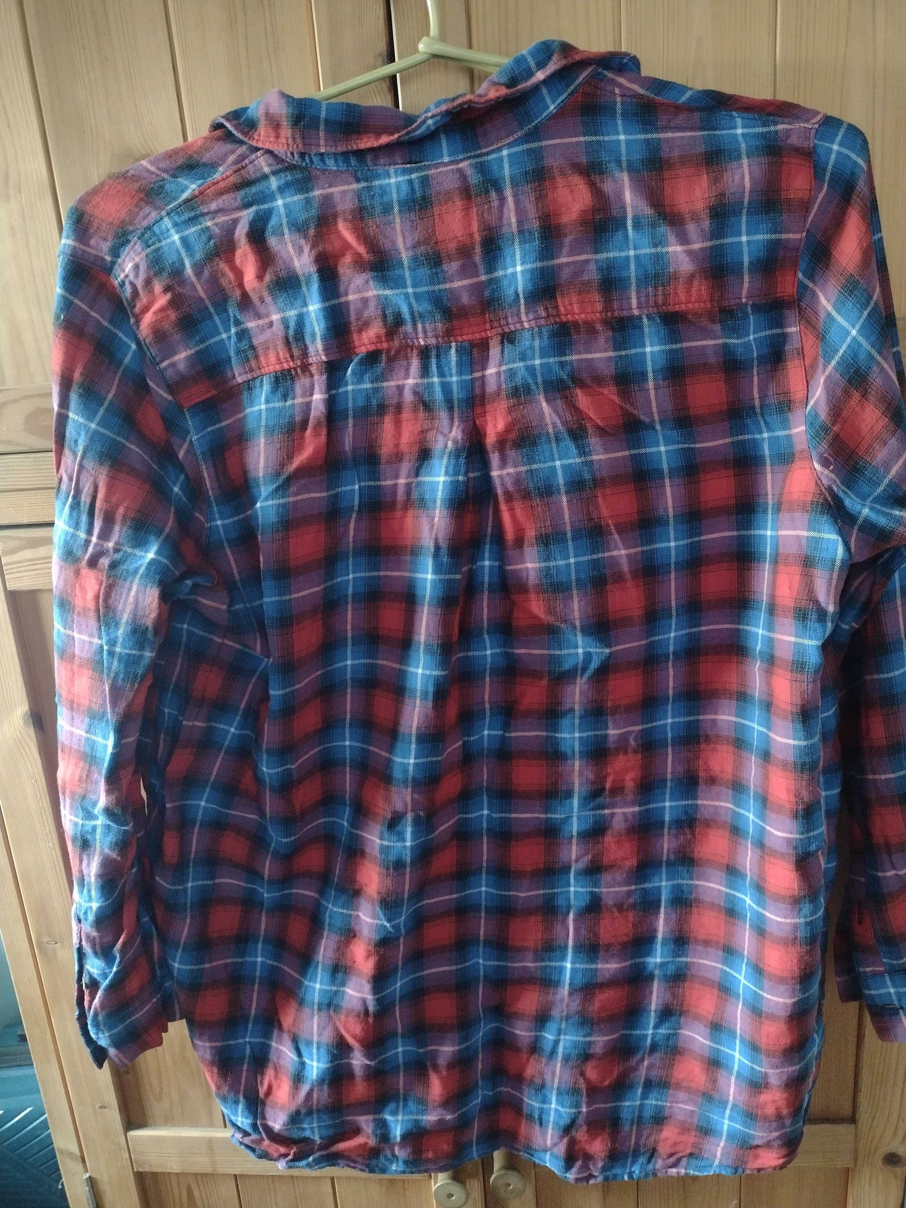 Sprzedam damską koszulę w kratkę H&M 42