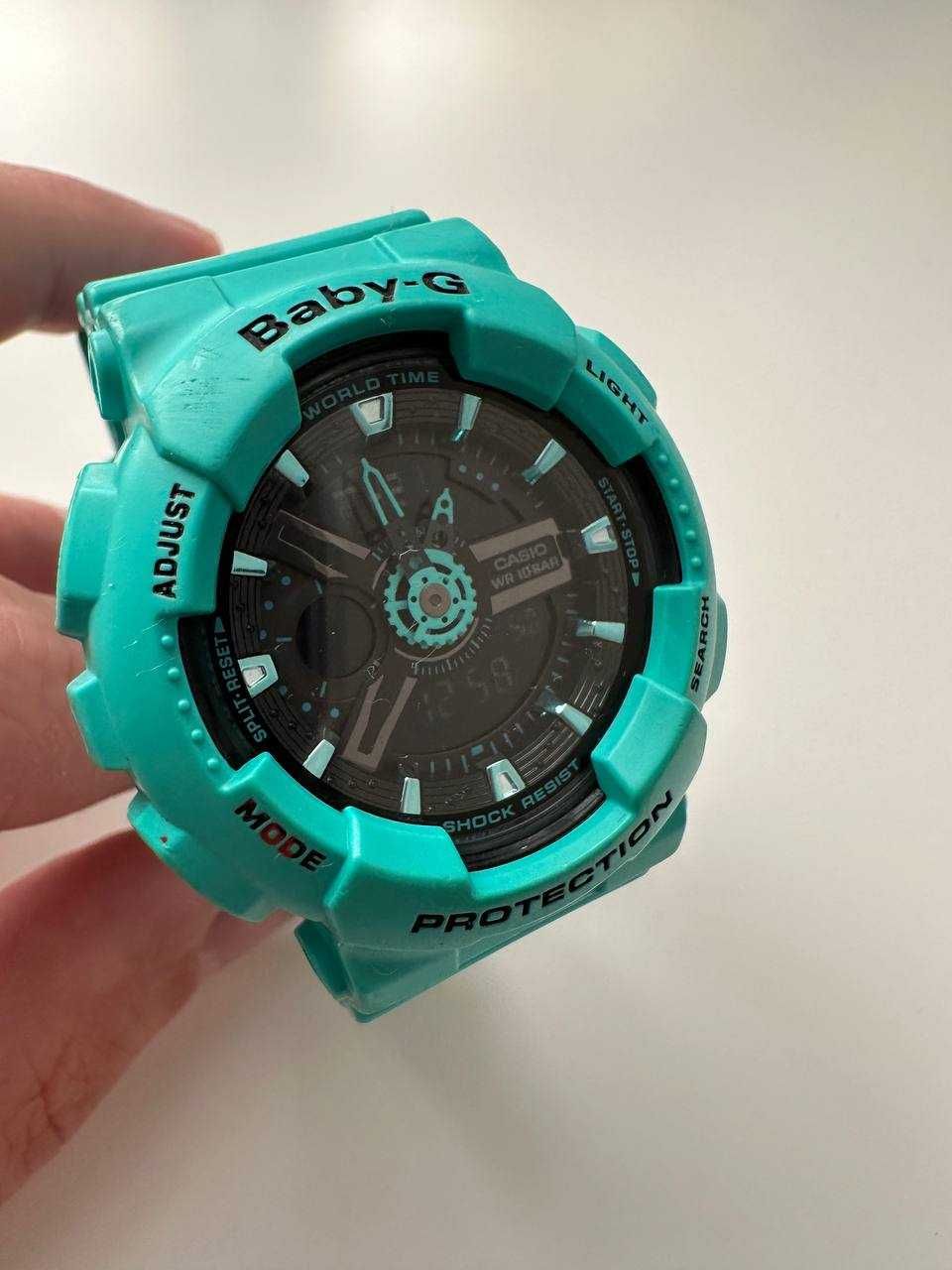 Годинник Casio Baby-G у кольорі Tiffany ОРИГІНАЛ