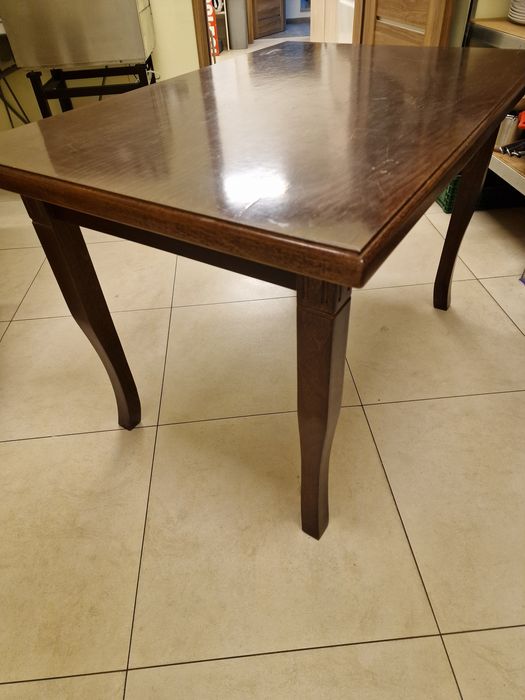 Stół drewniany orzech