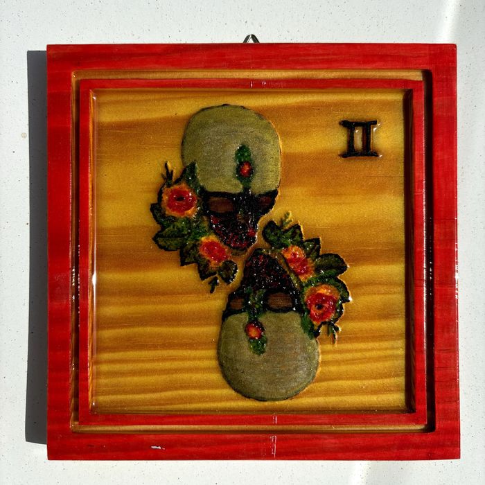 Pintura em madeira feita à mão - Vários Signos