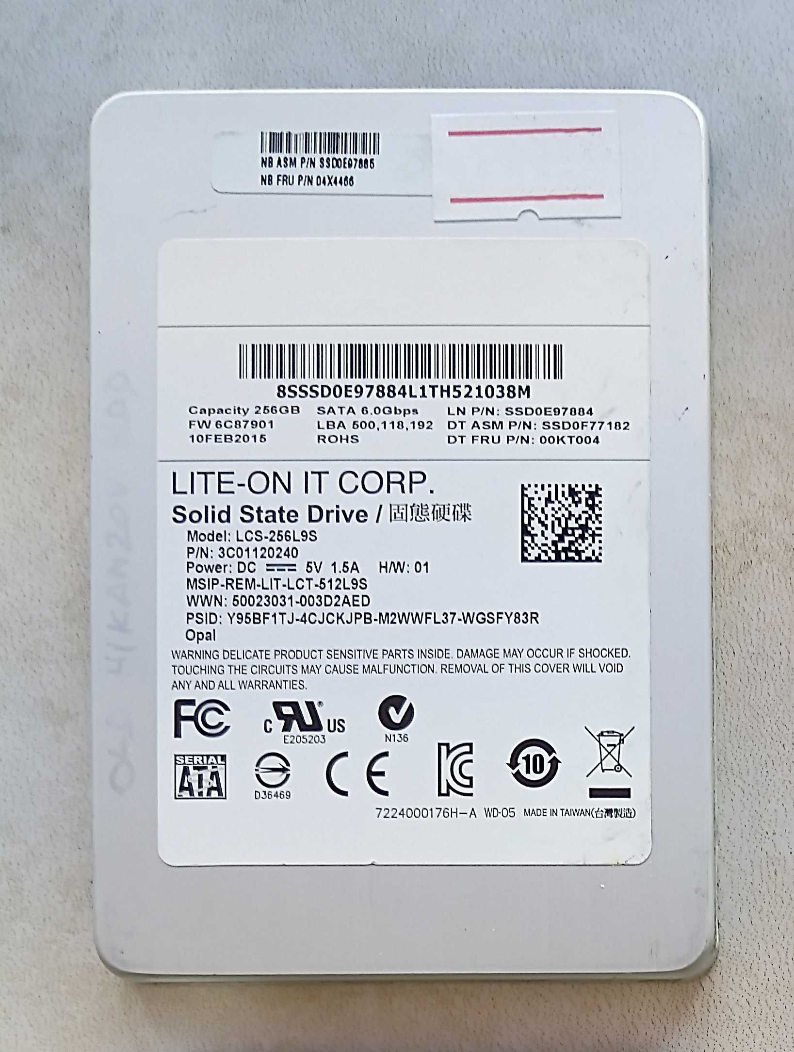 SSD 2.5 SATA диски на 256/480/1000 ГБ в асортименті