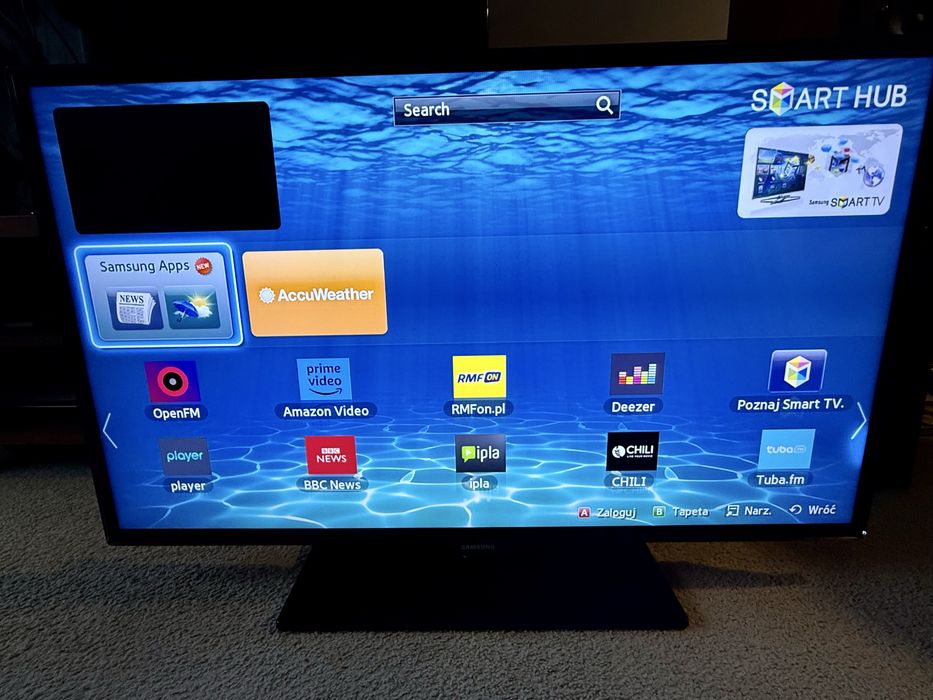 Telewizor Samsung UE40ES5500 idealny do konsoli