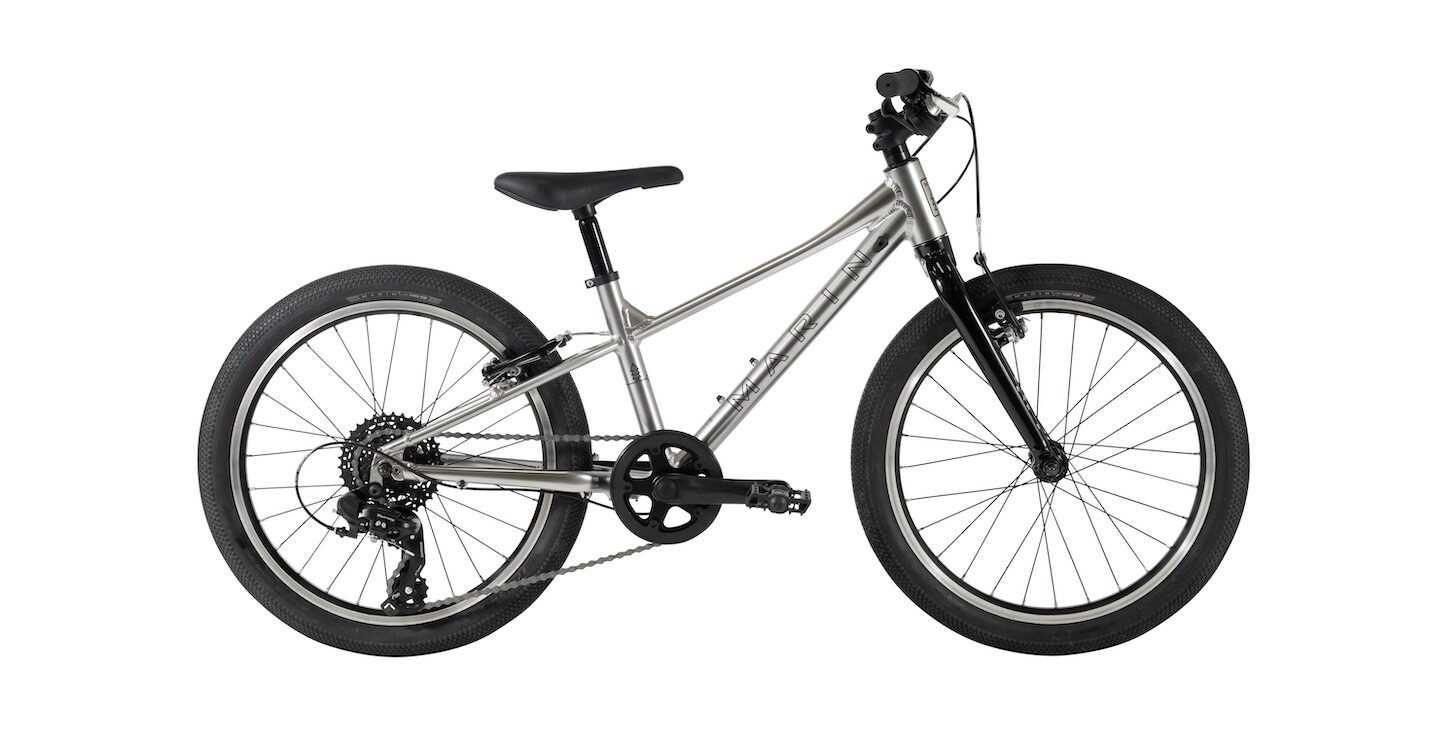 Rower dziecięcy Marin Coast Trail 20" 7biegów srebrny turkus alu lekki