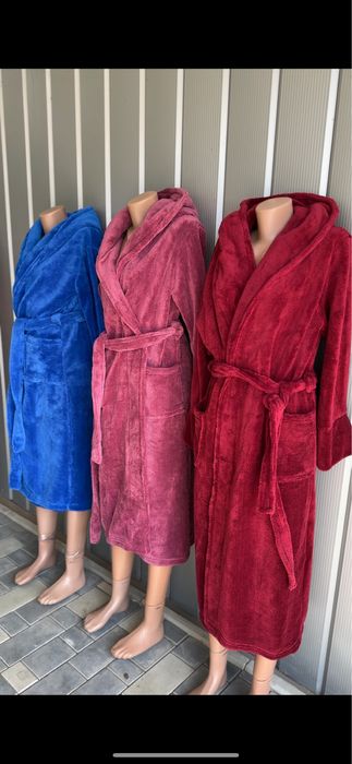 Нові махрові халати s,m, l, xl 48-50