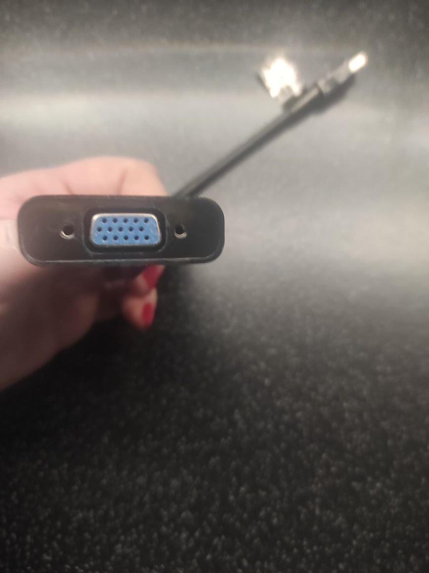 Przejściówka Adapter HDMI do kabla, komputera