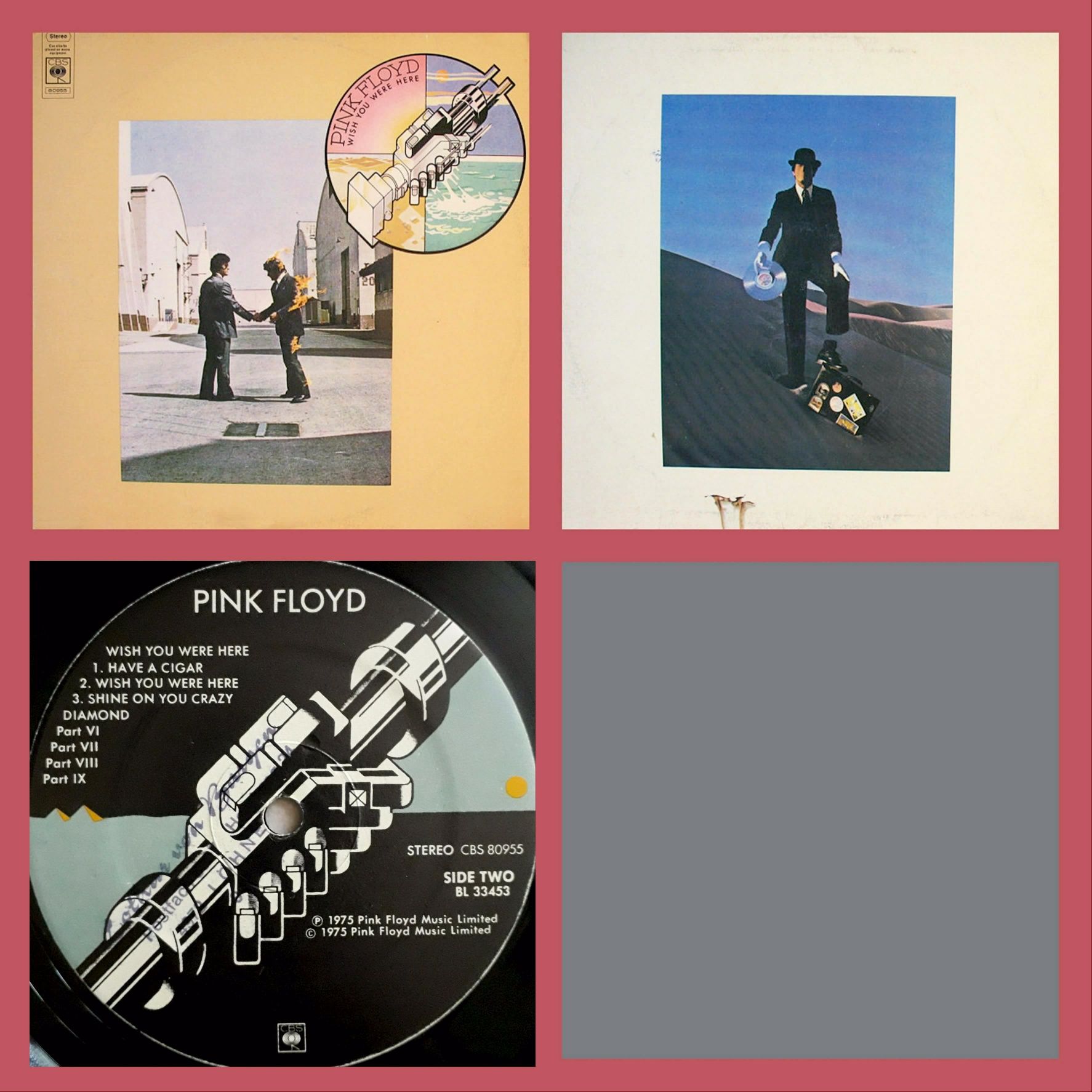 Lp Nazareth '75, Pink Floyd '75, Sweet '74, Suzi Quatro '91, '73