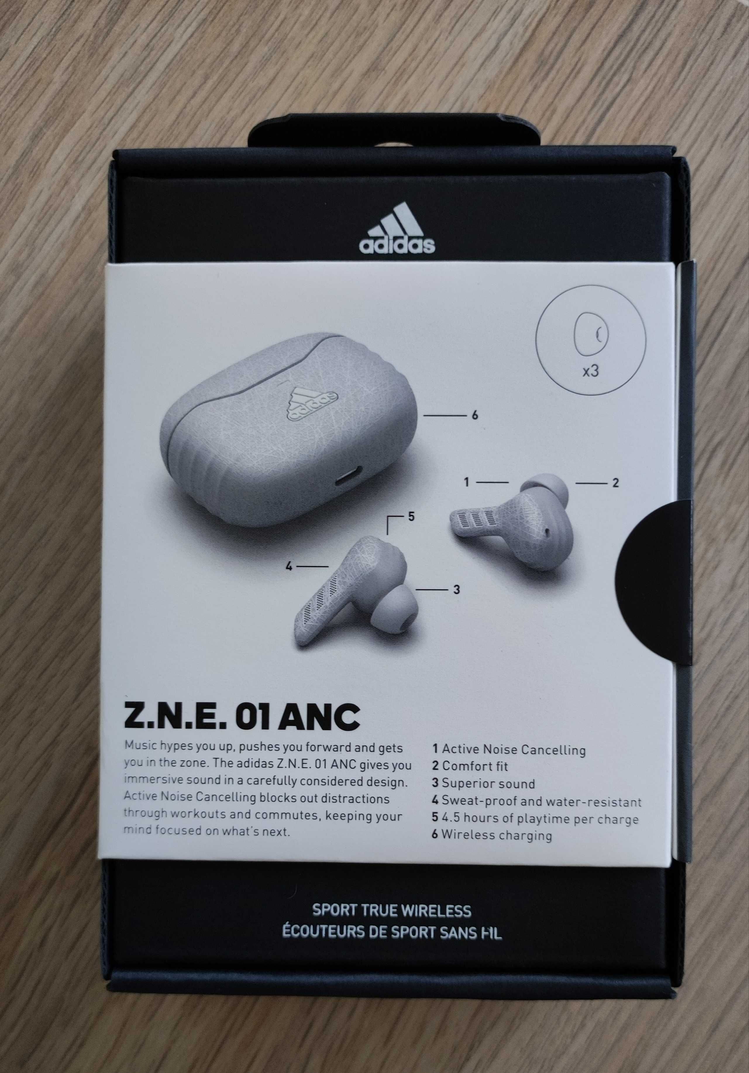 NOWE Słuchawki Adidas Z.N.E. 01 ANC True Wireless Earbuds