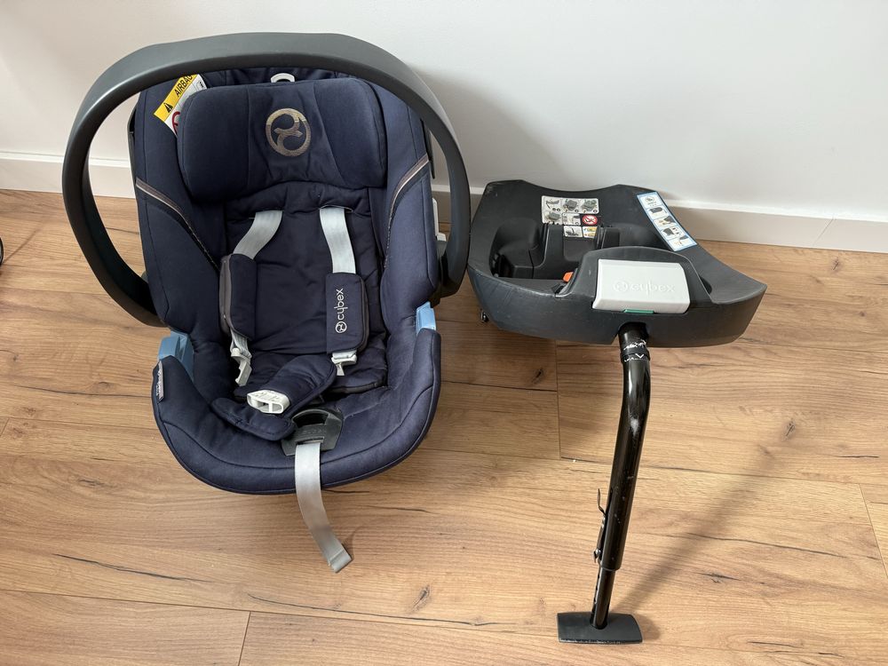 Fotelik nosidełko Cybex Aton 5 + baza Aton Base 2-fix