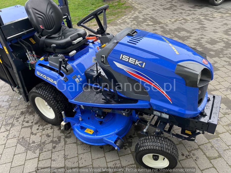 Traktorek ogrodowy Iseki SXG 324 wysoki wysyp! 20KM!! NAJLEPSZA CENA!!