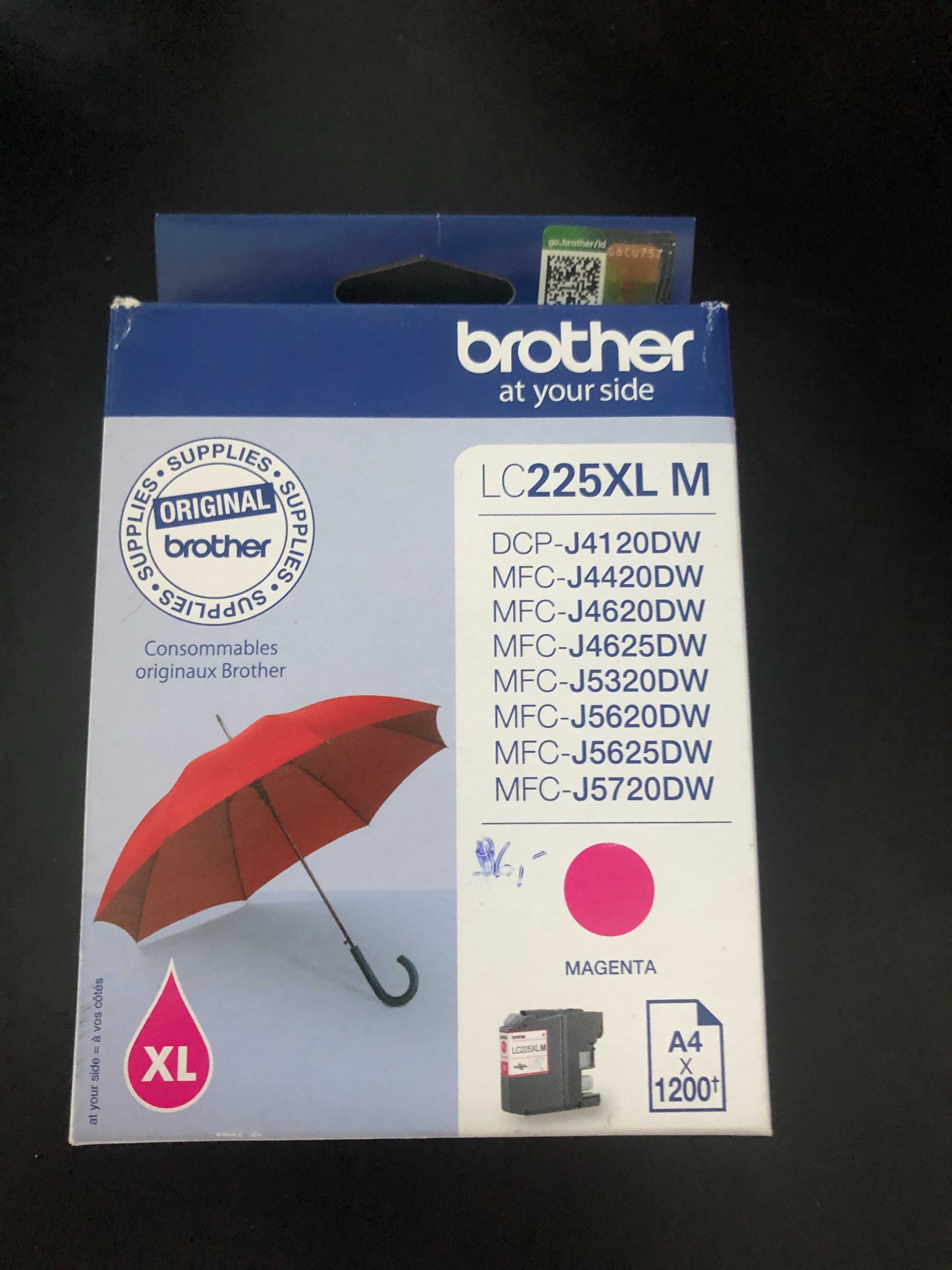 tusz do drukarki brother LC225XL MAGENTA use before 04.2027