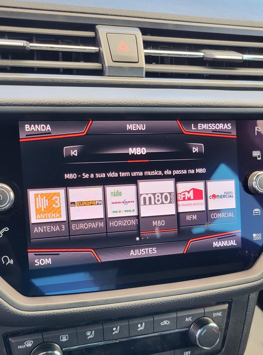 Multimédia Rádio Seat Arona 2020