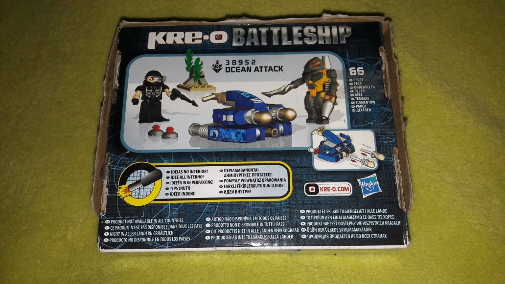 Klocki Kre-o jak Lego - Battleship Ocean Attack