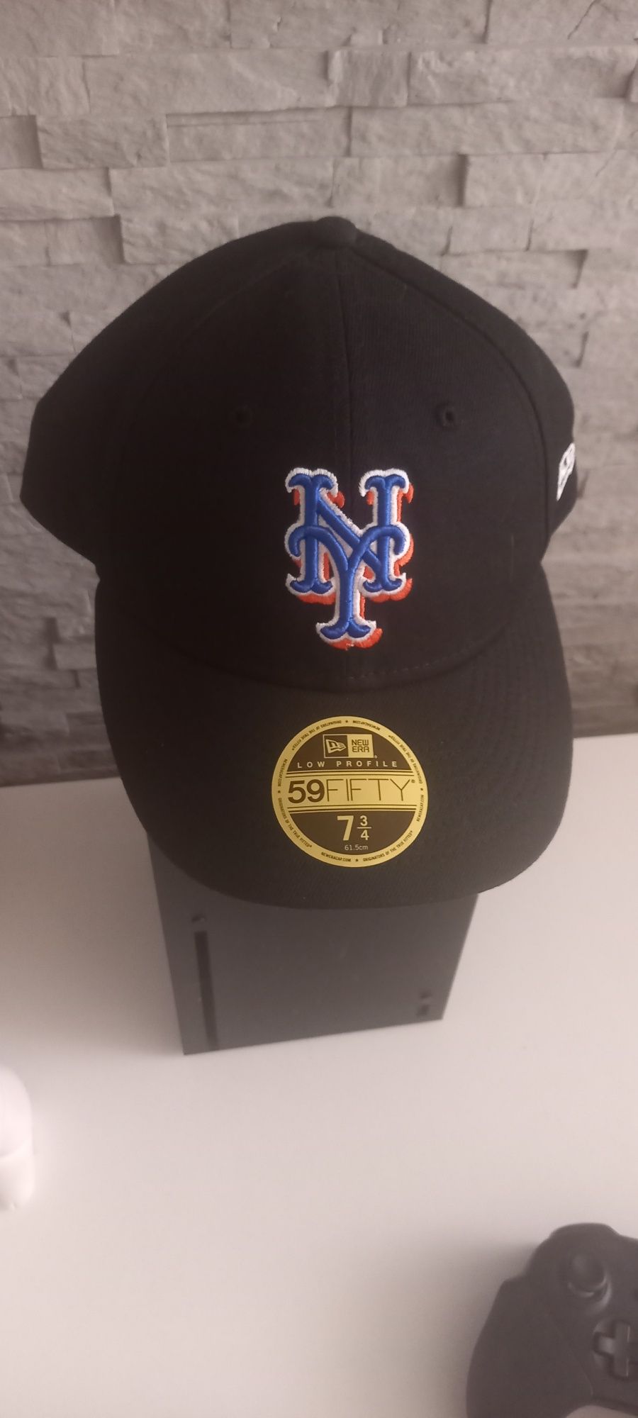 Czapka czarna New Era New York Meats 7 3/4 nowq